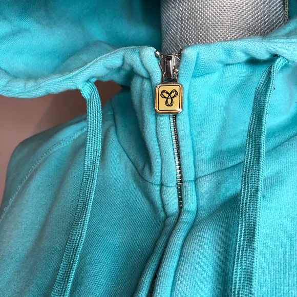 Aritzia TNA Zip-Up Hoodie | Aqua Size XS - Picture 2 of 13